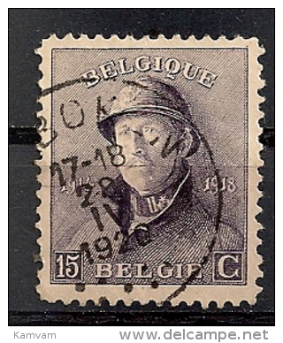 BELGIE BELGIQUE 169 HOBOKEN - 1919-1920  Cascos De Trinchera