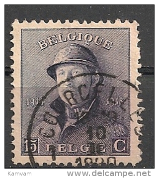 BELGIE BELGIQUE 169 COURCELLES - 1919-1920  Cascos De Trinchera