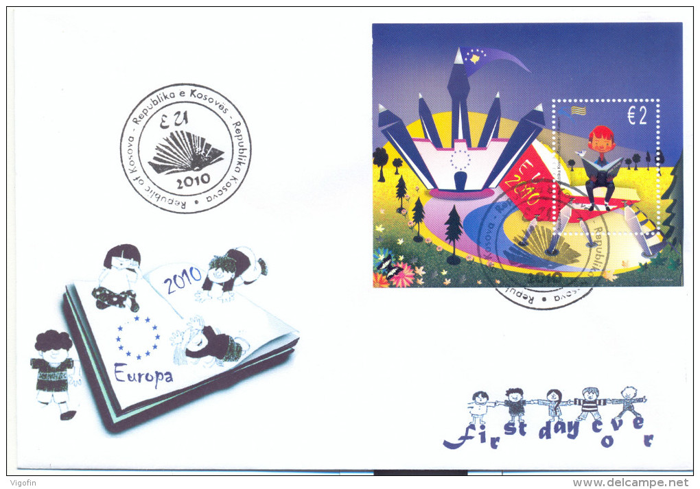 KOS 2010-157 EUROPA CEPT, KOSOVO, FDC - Kosovo