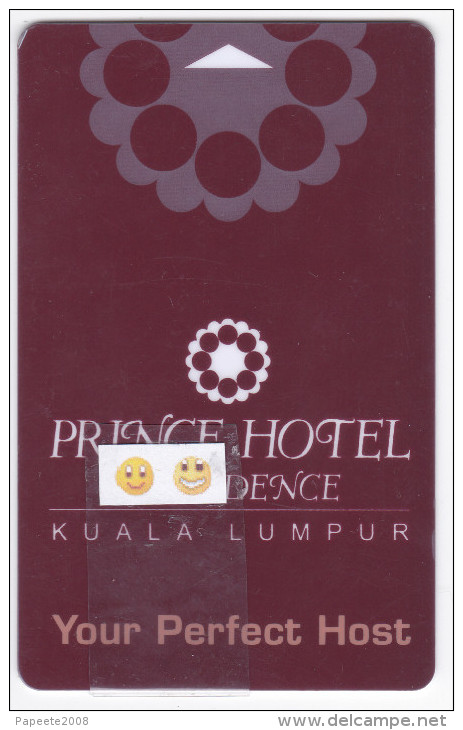 Prince Hôtel Et Résidence / Kuala Lumpur - Clé De Chambre - Hotelkarten