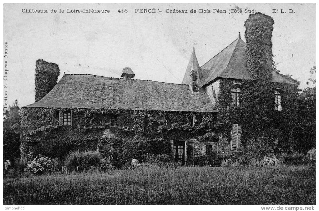 44 - FERCE - Chateau De Bois Péan - Autres & Non Classés
