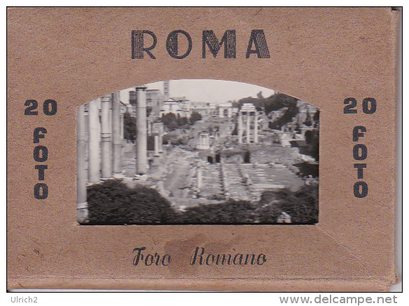 Roma - Foro Romano - 20 Photos - 9*6cm (6124) - Verzamelingen