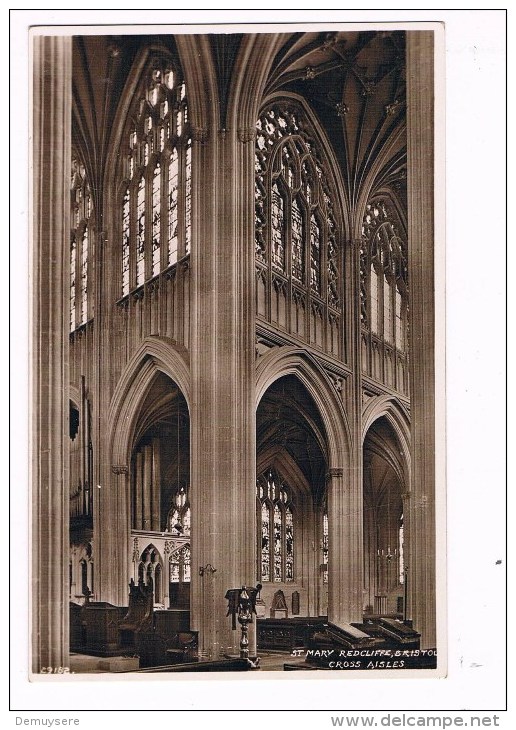 21805 ( 2 Scans )  St Mary Redcliffe Bristol Cross Aisles - Bristol