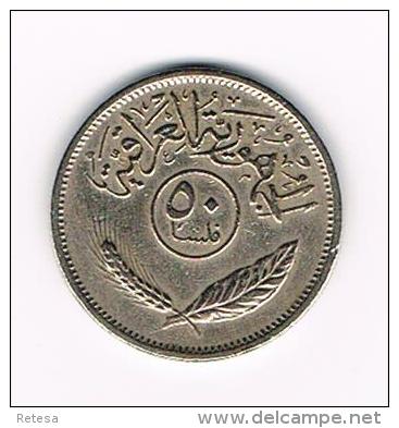 ° IRAK  50  FILS  1975 - Irak