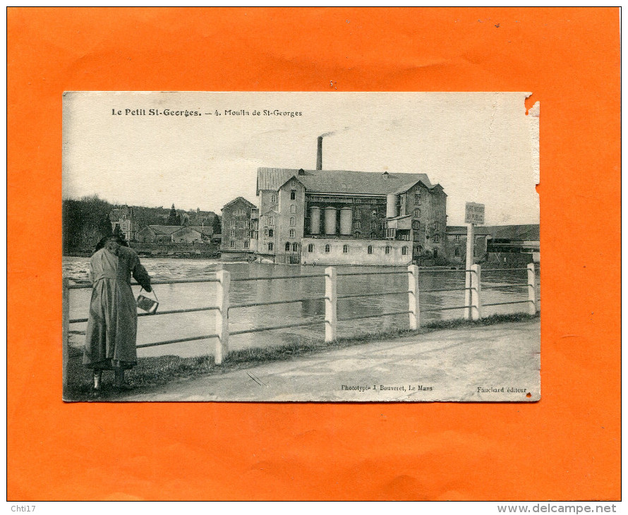 LE PETIT SAINT GEORGES    1910   LE MOULIN DE ST GEORGES     CIRC NON - Autres & Non Classés