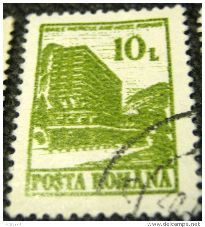 Romania 1991 Hotels 10L - Used - Oblitérés