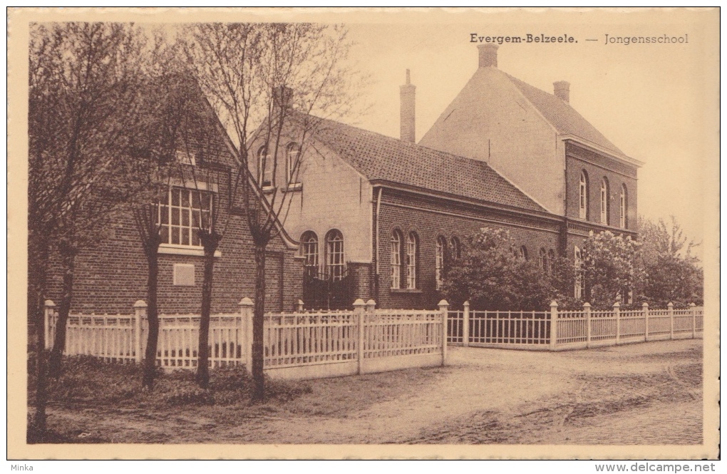 Evergem - Belzeele : Jongensschool - Evergem