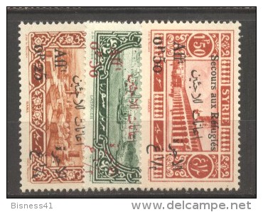 Syrie   N° 169 171 172 Neuf  X  Cote Y&T  12,00  €uro  Au Quart De Cote - Unused Stamps