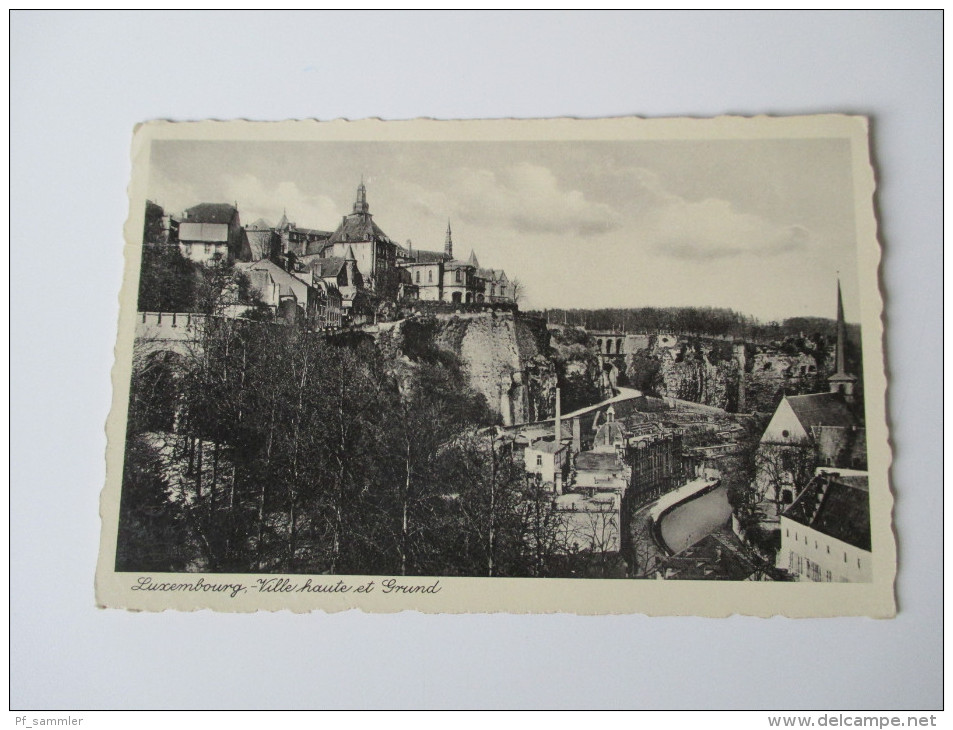 Postkarte Luxembourg Ville Haute Et Grund. Ungelaufen!Edition Marcel Gehlen No 7. - Luxembourg - Ville