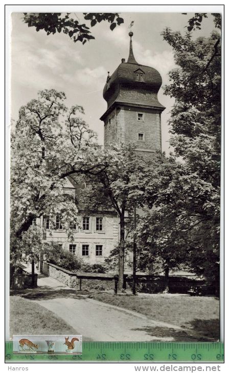 Delitzsch, Schhloß-1963  - Verlag: VEB Bild U. Heimat, POSTKARTE Mit Frankatur, Mit  Stempel,  DELITZSCH 9.8.63 - Delitzsch