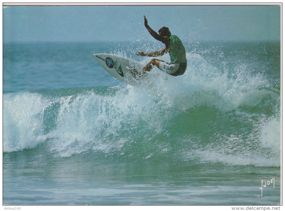SURF - Flamme Mimizan Plage 1989 - 2 Scans - - Water-skiing