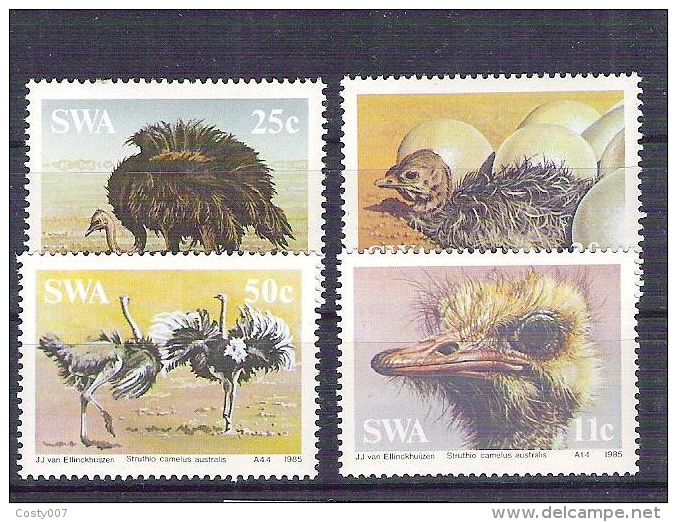 SWA 1985 Ostrich, MNH G.148 - Neufs