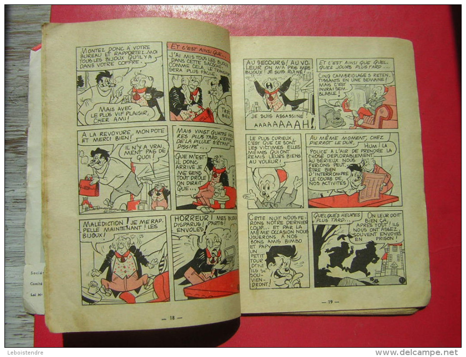 BD  PETIT FORMAT  BIMBO  BIMENSUEL N° 66  AVRIL 1960  N M P P - Petit Format