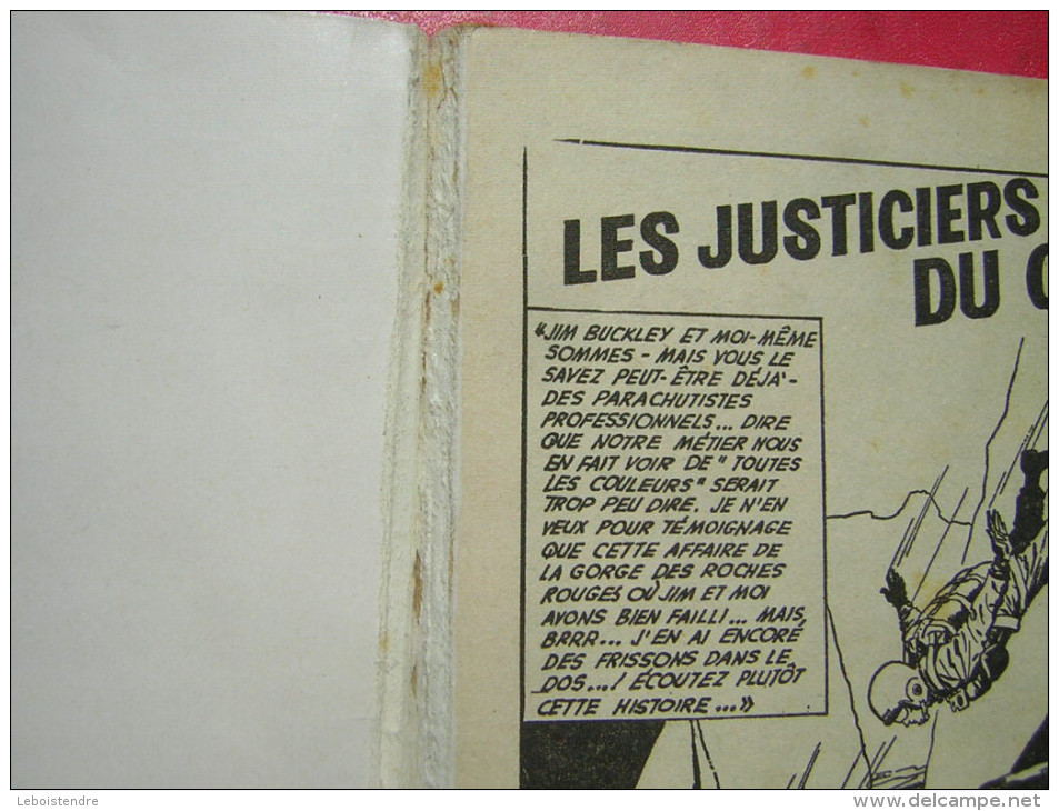 BD  PETIT FORMAT  TELE SERIES  LES HOMMES VOLANTS  N° 1  LES JUSTICIERS DU CIEL   MENSUEL 128 PAGES  1963 N M P P