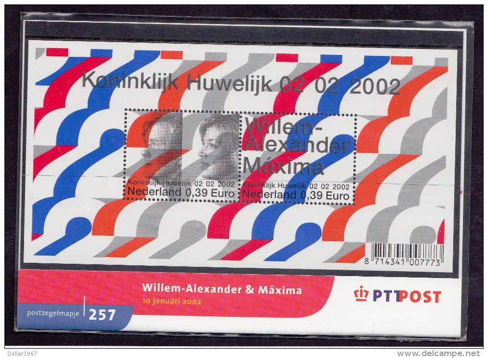 NETHERLANDS 2002  ++ MAXIMA ALEXANDER ++ POSTFRIS MNH ** - Nuevos