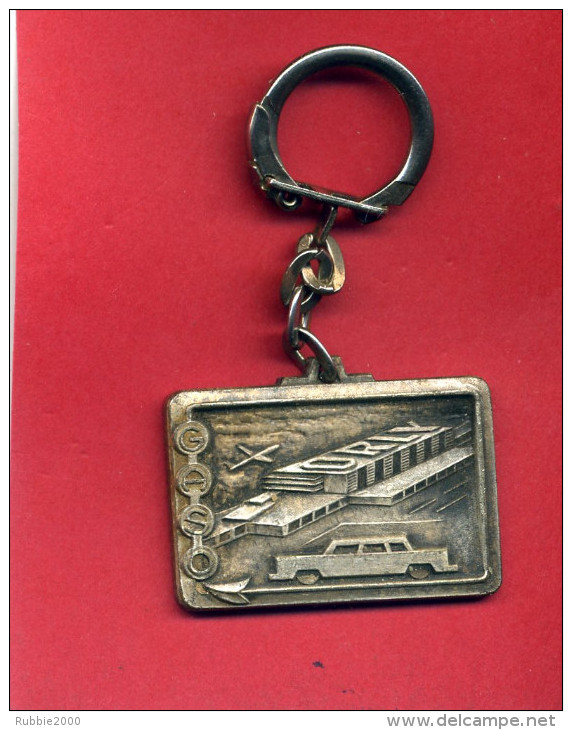 PORTE CLEFS EN METAL AEROPORT D ORLY AVION VOITURE GARAGE AUTO SERVICE - Advertisements