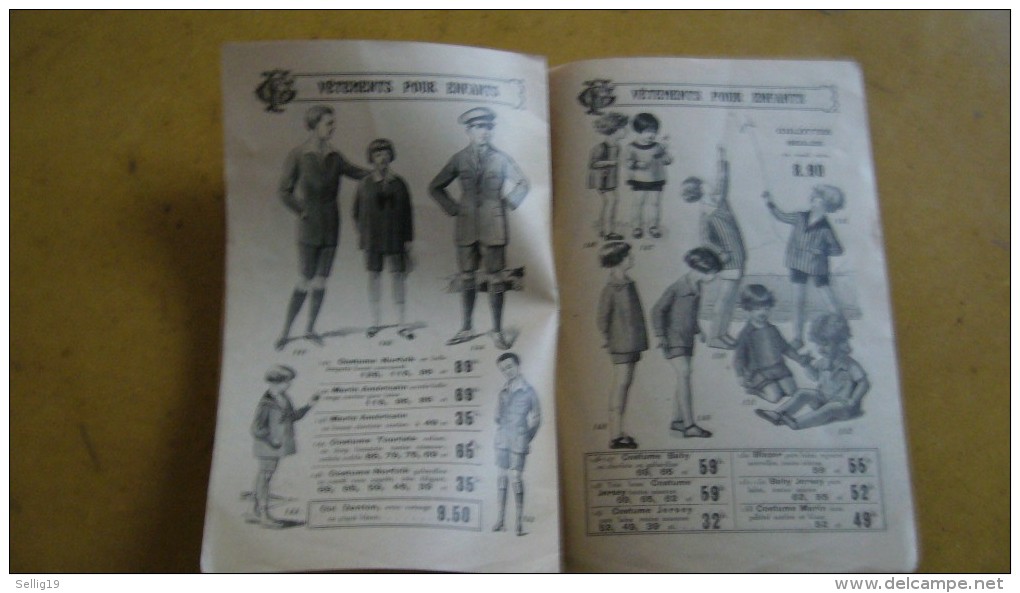 Catalogue Mode été 1925 - Mode