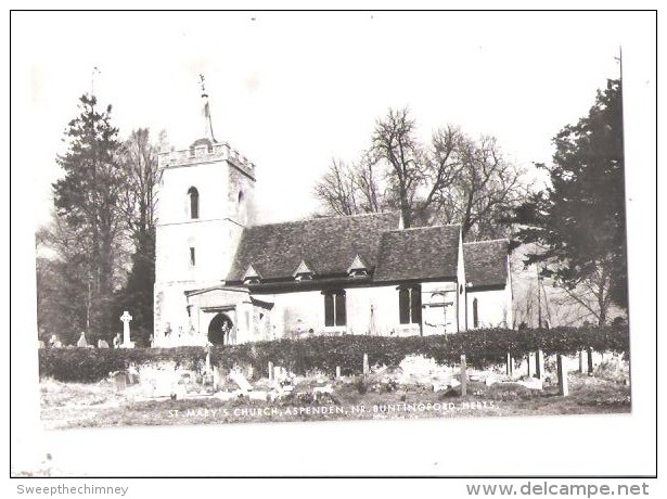 RP ST.MARYS CHURCH ASPENDEN BUNTINGFORD  Hertfordshire - Hertfordshire