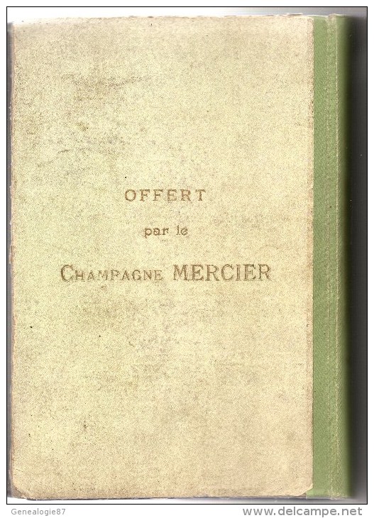 51 - EPERNAY - RARE CLASSEUR CARTES POSTALES CHAMPAGNE MERCIER - 1900- ART NOUVEAU - Autres & Non Classés