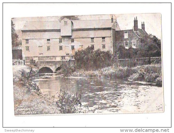 Water Mill  Watermill At Broxbourne Hertfordshire  Herts.USED 1906 AT SHEPHERDS BUSH - Hertfordshire