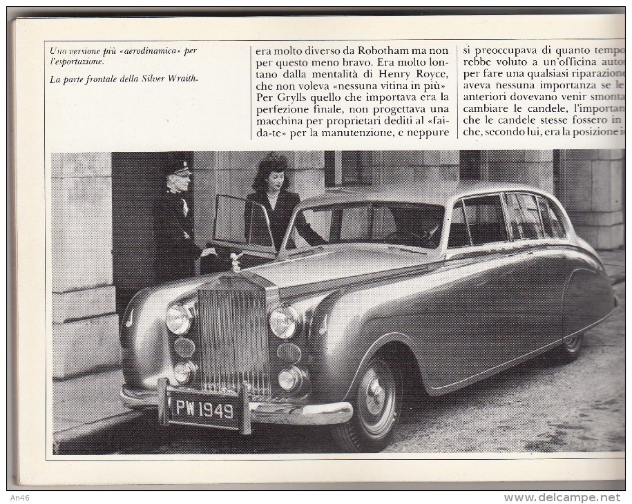 ROLLS-ROYCE MICHAEL FROSTICK-AUTOMOBILIA-ADVERTISING-REKLAM-WERBUNG- 70 PAGINE IN ITALIANO- - Engines