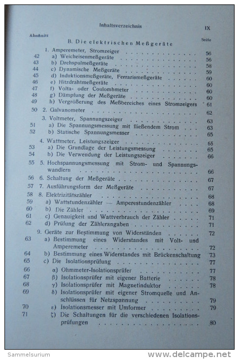 Prof. Dr. Ing. K. Laudien "Die Elektrotechnik" Grundgesetze Der Elektrizitätslehre + Technische Erzeugung U. Verwertung - Técnico