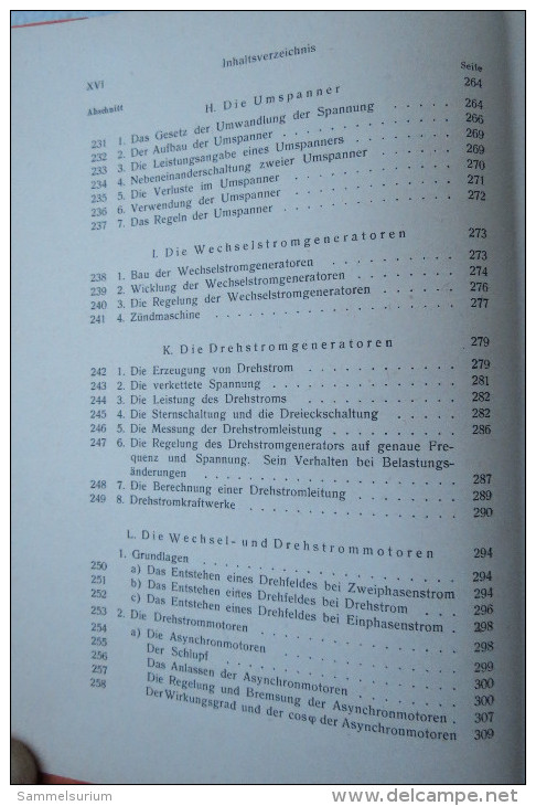 Prof. Dr. Ing. K. Laudien "Die Elektrotechnik" Grundgesetze der Elektrizitätslehre + technische Erzeugung u. Verwertung