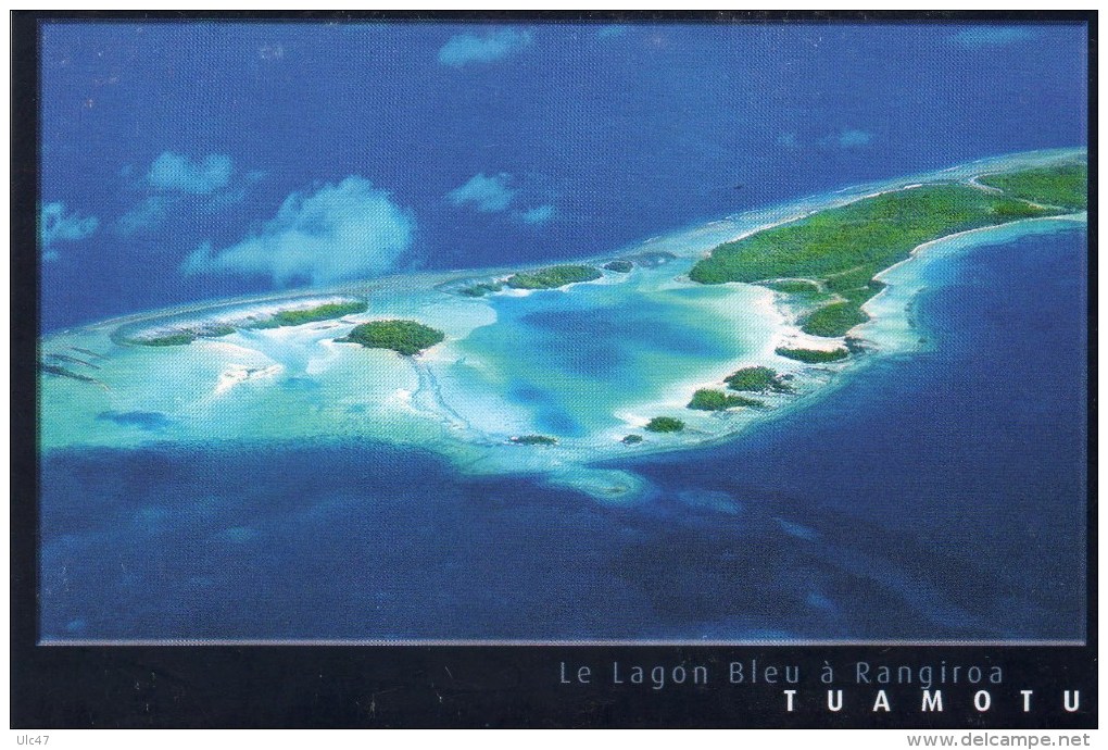 - Archipel Des TUAMOTU. - Le Lagon Bleu à RANGIROA - - Polynésie Française