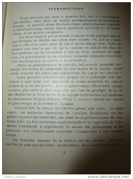 1955  LES ABEILLES Par J. Khalifman : Les Conquêtes De L´apidologie .          La Biologie De La Ruchée - Nature