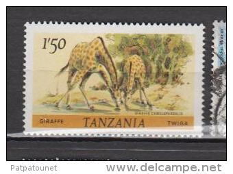 Tanzanie YV 170 N 1980 Giraffe - Giraffes