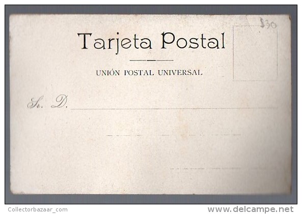 Coru&ntilde;a Muelle De Montoto Tarjeta Postal Ferrer Ed. Postcard Ca 1900 Original Postcard Cpa Ak (W4_168) - La Coruña