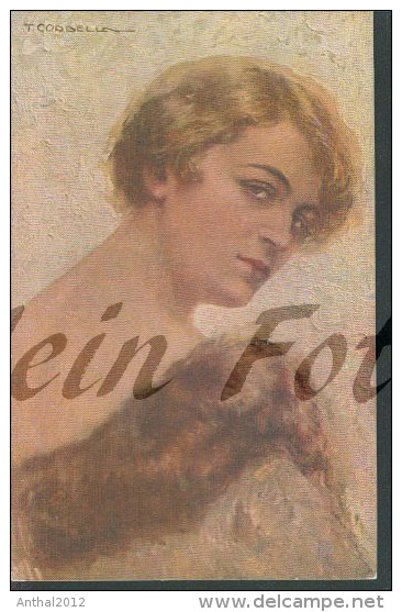 T. Corbella Pinx. Woman Frau Femme Um 1900 - Corbella, T.