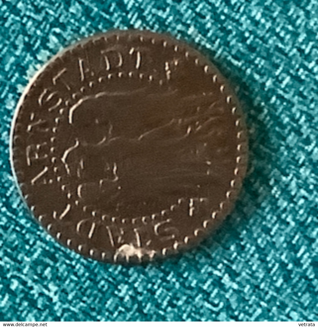 Pièce Allemande : Kleingeldersatzmarke - Stadt Arnstadt (10 Pfenning) (noircie) - 5 Pfennig