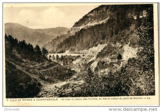 Vr 136 Carte Postale Ligne De Morez à Champagnole - Andere & Zonder Classificatie