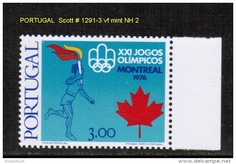 PORTUGAL    Scott  # 1291-3** VF MINT NH - Unused Stamps