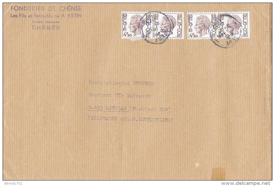 Belgien / Belgium - Brief Echt Gelaufen / Cover Used (t541) - Briefe U. Dokumente