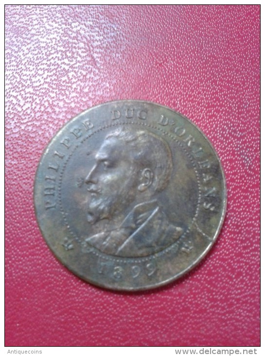 PHILIPPE DUC D'ORLEANS '1899' - Monarquía / Nobleza