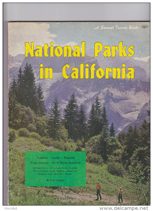 National Parks In California  Sunset Travel Guide - Géographie