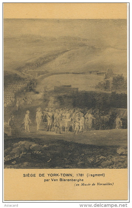 Siege De York - Town 1781  Virginia By Van Blarenberghe 1784 Né A Lille Nord France - Autres & Non Classés