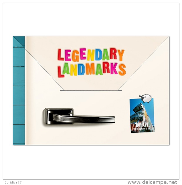 New Zealand 2014 - Legendary Landmarks Postcard Set - Ungebraucht