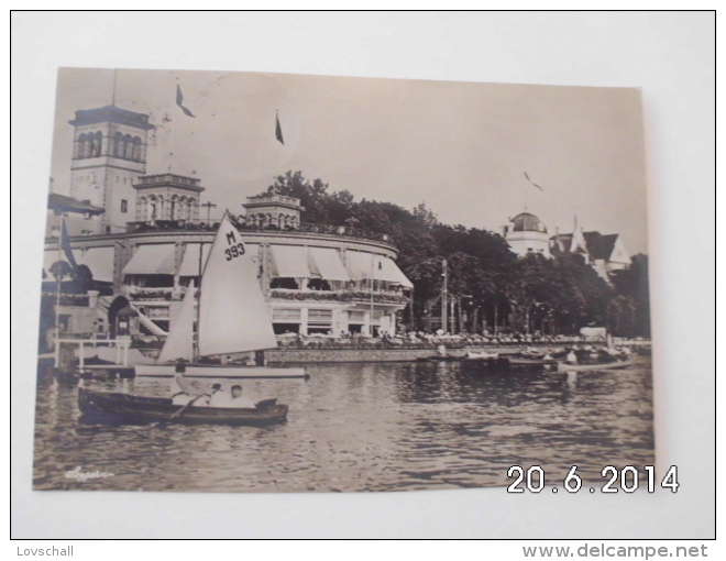 Hamburg. - Uhlenhorster Fährhaus. (18 - 8 - 1931) Luftpost - Blankenese