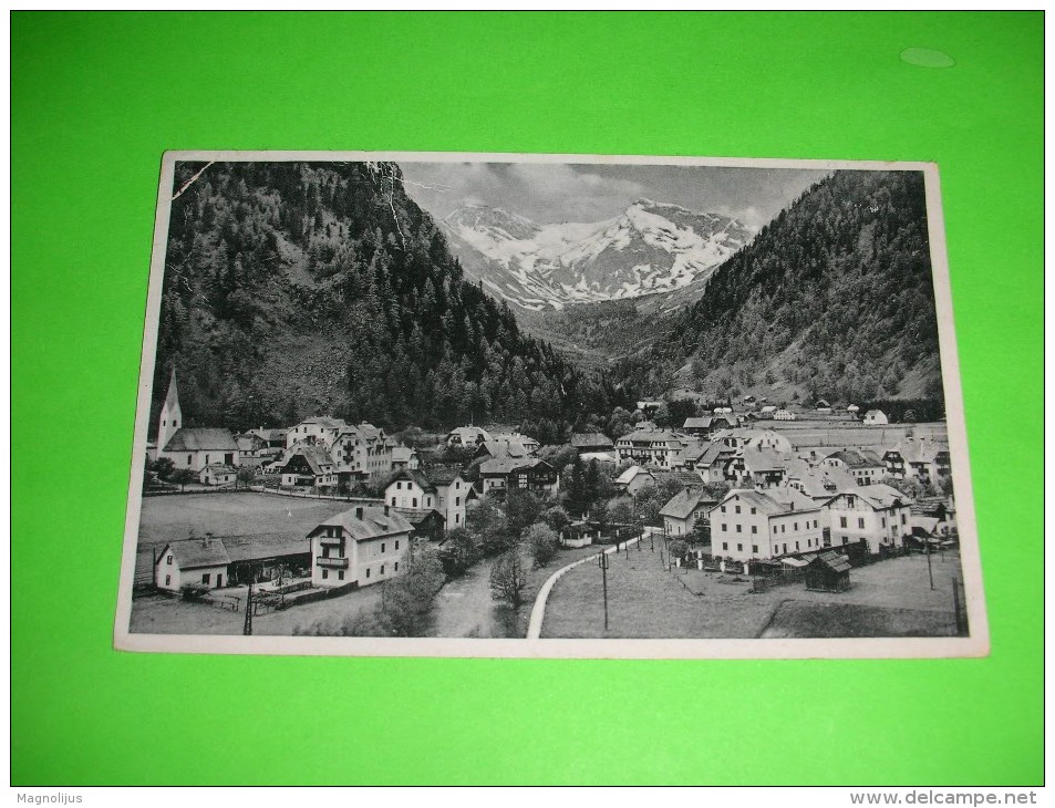 Mallnitz, Austria,Karnten,Tauerntal,Gaislspitze,real Photo,vintage Postcard - Mallnitz