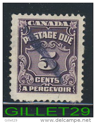 CANADA STAMPS - POSTAGE DUE - À PERCEVOIR - SCOTT No J18 - 1948 - 0.05 CENTS - USED - - Portomarken