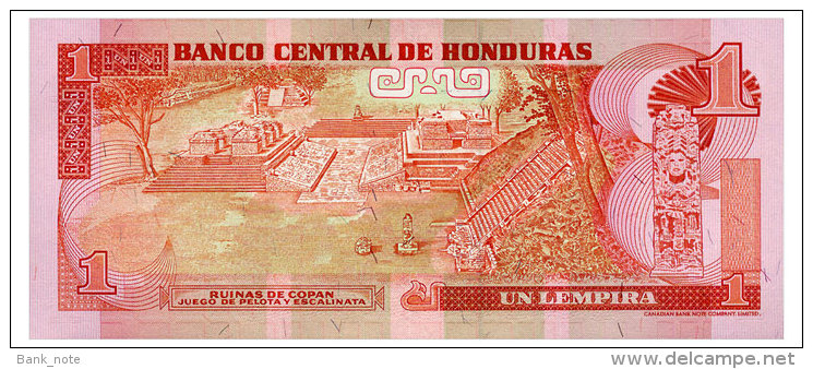 HONDURAS 1 LEMPIRA 1992 Pick 71 Unc - Honduras