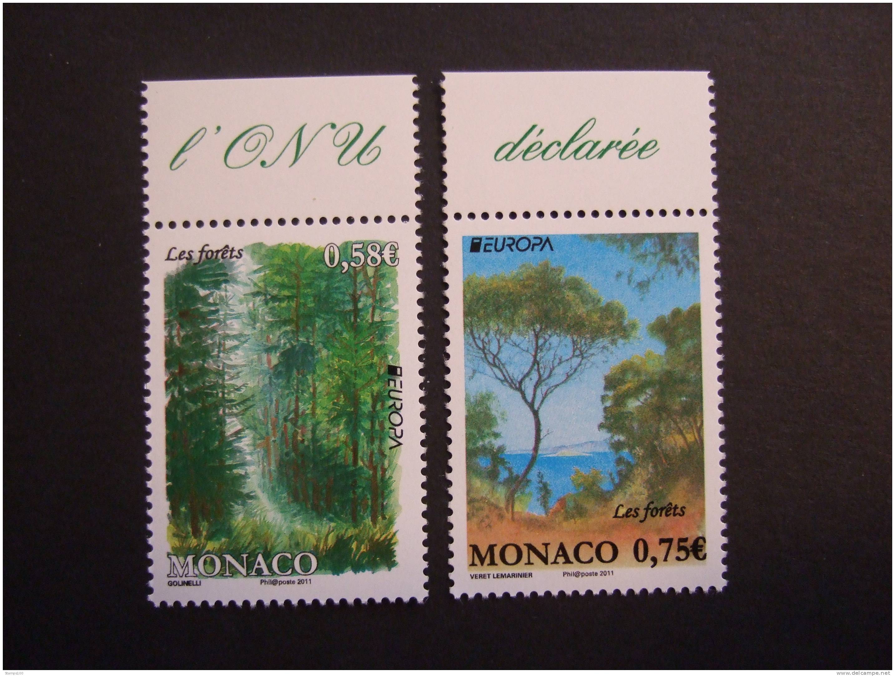 MONACO 2011  CEPT   STAMPS  (photo Is Example)   MNH **    (P37-150) - 2011