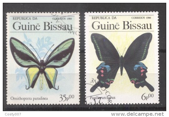 Guinee Bissau 1984 Butterflies, Used G.314 - Guinea-Bissau