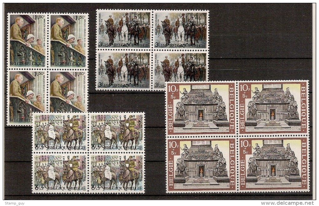 Nrs. 1474 T/e/m 1477 In Blok Van 4 ** MNH Postfris Zonder Plakker ! Inzet Aan 5 € ! - Altri & Non Classificati