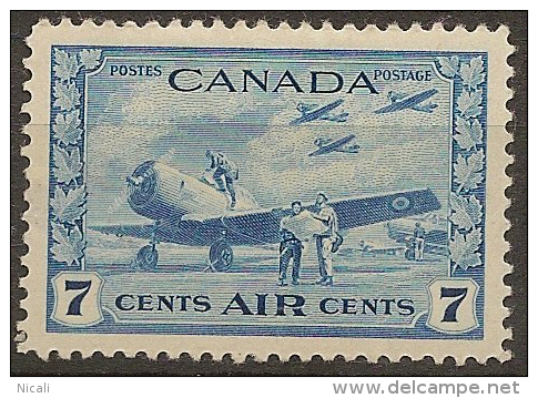 CANADA 1942 7c Air Training Camp SG 400 HM #BZ84 - Airmail