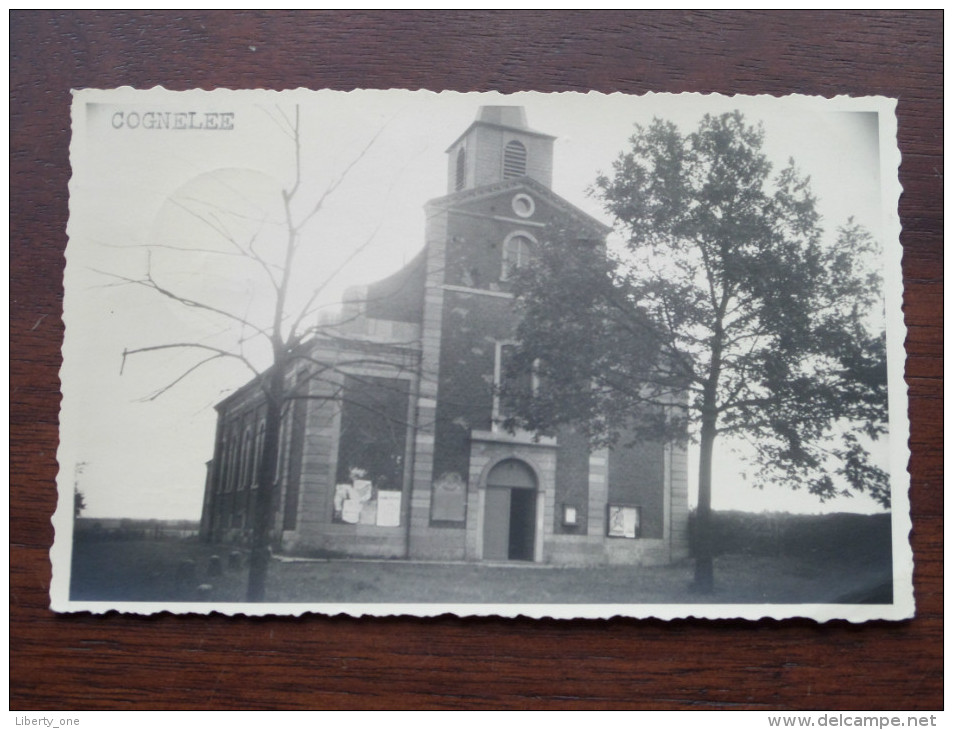 COGNELEE Cognelée ( Sign. A. TONNEAU Bourgmestre ) Fotokaart Anno 1951 ( Zie Foto Voor Details ) !! - Andere & Zonder Classificatie