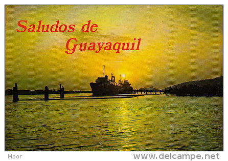 Pk Guayaquil:71:Un Bello Atardecer - Ecuador